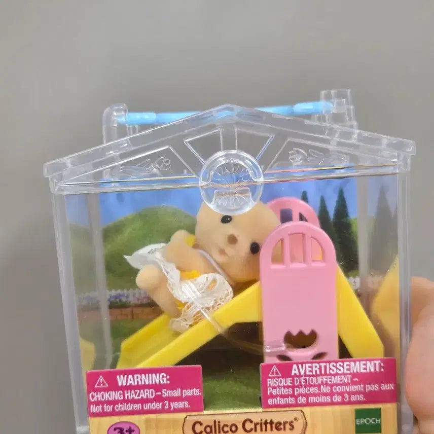 [BUNJANG] Sylvanian Families Baby Retriever Slide Playset / 실바니안 아기 리트리버 미끄럼틀