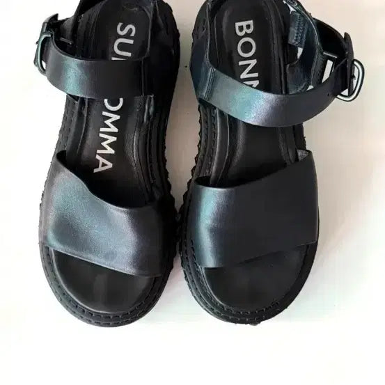 [BUNJANG] SUECOMMA BONNIE Women's Black Sandals (240) / 슈콤마보니 샌들 블랙 240
