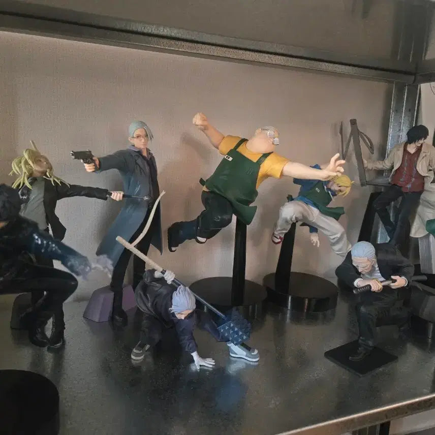 [BUNJANG] Sakamoto Days Figure Bundle Set 9 Types / 사카모토데이즈 피규어 일괄 9종
