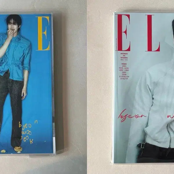 [BUNJANG] Byun Woo Seok 2025 ELLE Magazine Cover / 변우석 2025 엘르