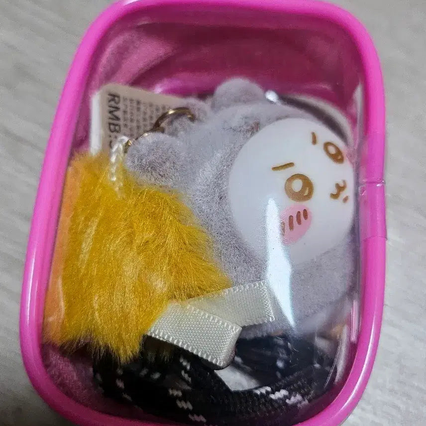 [BUNJANG] Chiikawa Mini Soft Series Scrunchie & Keychain Set / 먼작귀 치이카와 모음집 곱창끈 머리끈 폭신폭신 시리즈 키링