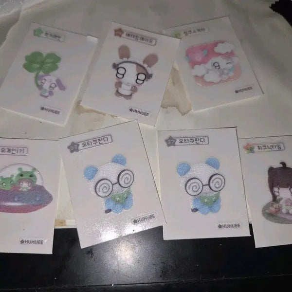 [BUNJANG] Lucky Rabbit 2000 Sticker Set / 후후이 띠부씰 교환/판매
