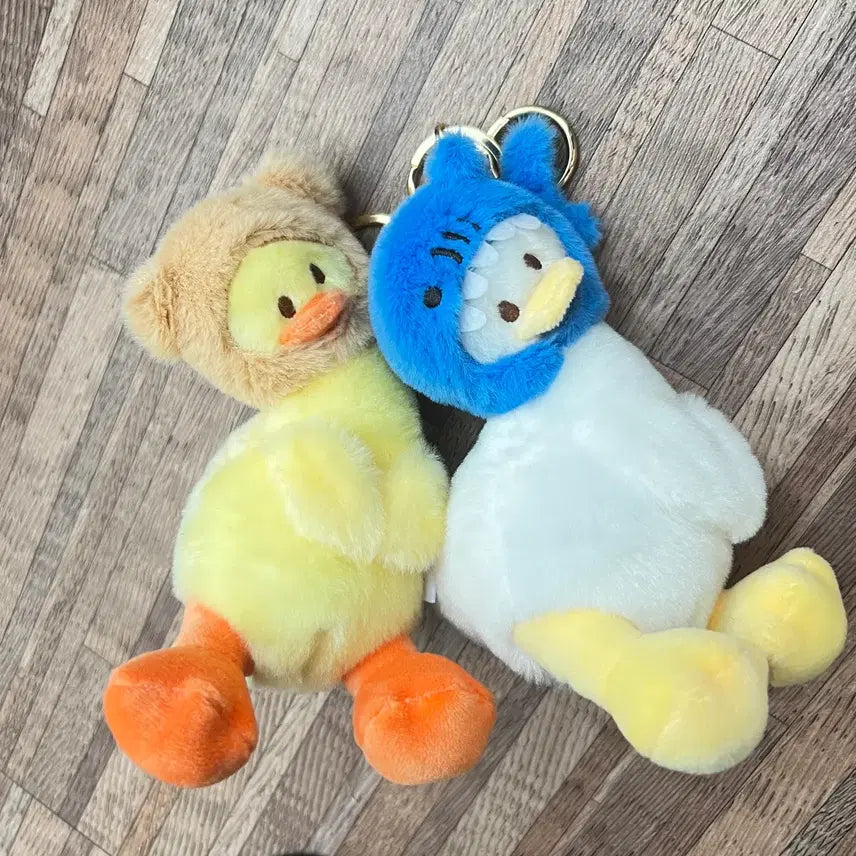 [BUNJANG] Bundle Set Duck Plush Keychain / (일괄)갸우뚱 오리 인형키링