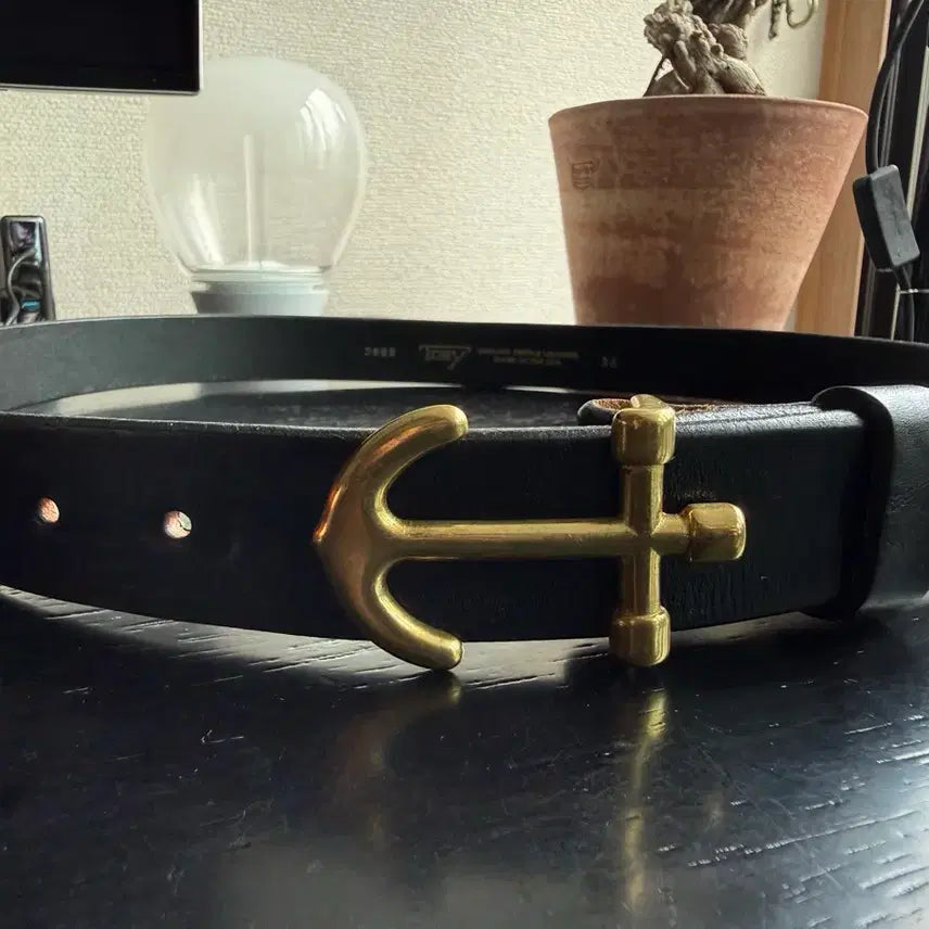 [BUNJANG] Tory USA Bridle Leather Belt / TORY USA 토리 브라이덜 가죽벨트