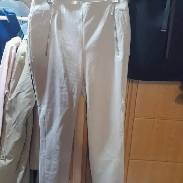 [BUNJANG] TIME Women's Beige Slacks - Waist 61 / 타임 여성 슬랙스 허리 61