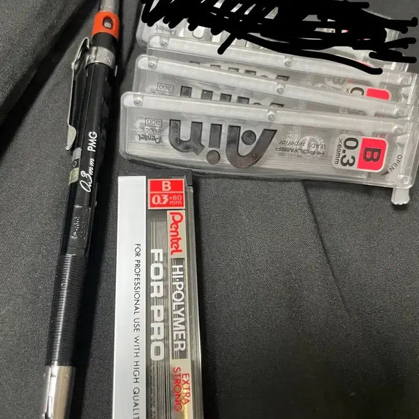 [BUNJANG] Pentel PMG 0.3 Mechanical Pencil & PG Series Lead Bundle / 단종 펜텔샤프 pmg 0.3 포프로 구아인 단종 샤프심 pg 시리즈 희귀
