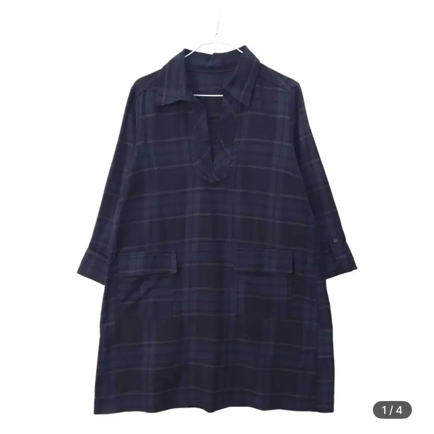 [BUNJANG] Vintage Check Long Mori Mori Y2K Grunge Dress / 빈티지 체크 롱 원피스 모리걸 y2k 그런지