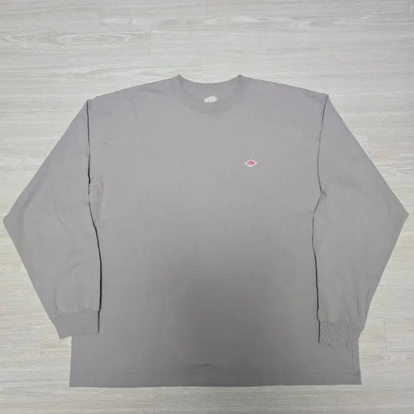 [BUNJANG] Danton Long Sleeve T-Shirt Light Grey XXL / 단톤 긴팔 티셔츠 라이트그레이 danton- XXL