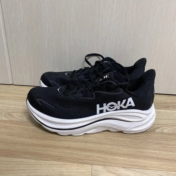 [BUNJANG] Hoka Clifton 10 Black Running Shoes 250mm / 호카 hoka 클리프톤10 블랙 250mm