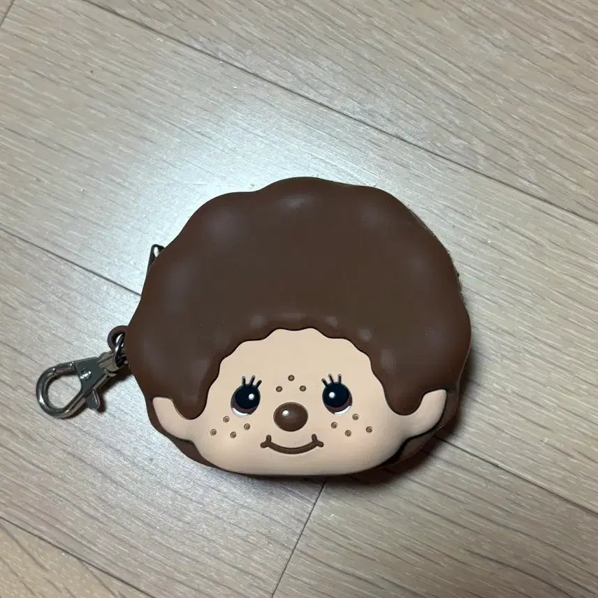 [BUNJANG] Monchhichi Silicone Pouch Coin Purse Keychain / 몬치치 키링 인형 실리콘 파우치 동전지갑