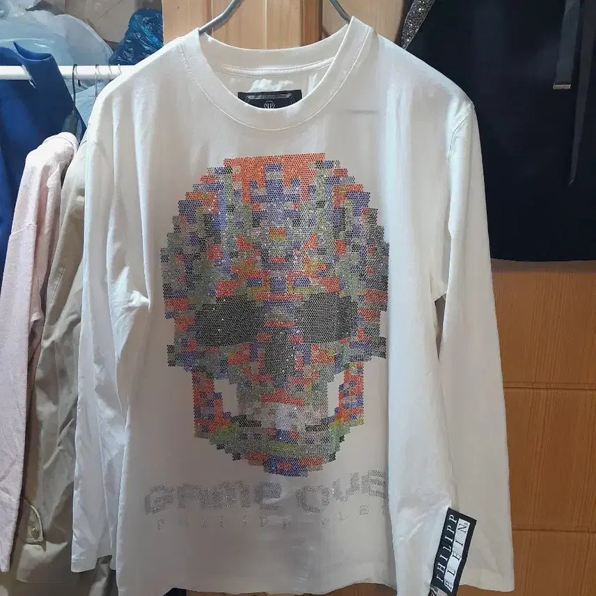 [BUNJANG] Philipp Plein Skull T-Shirt White 2XL / 필립플레인 해골 반팔티 화이트 2XL