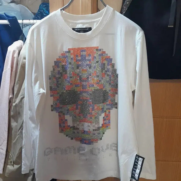 [BUNJANG] Philipp Plein Skull T-Shirt White 2XL / 필립플레인 해골 반팔티 화이트 2XL