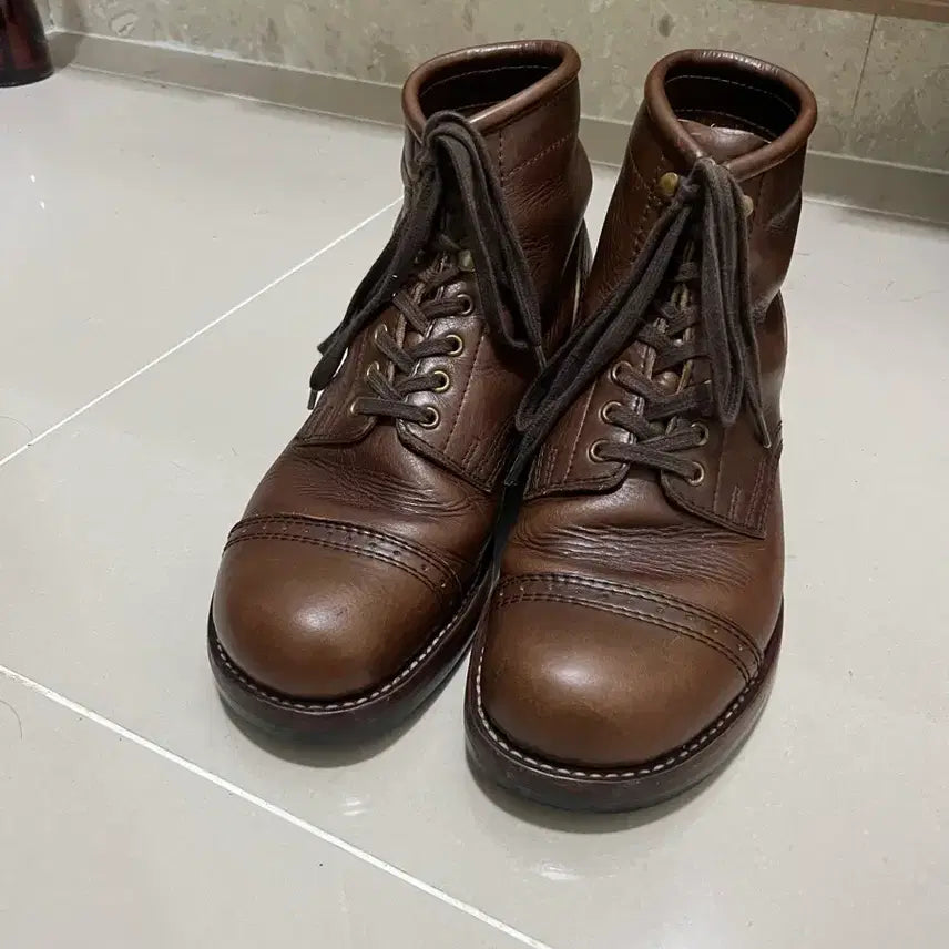 [BUNJANG] Route One Munson Last Combat Boots / 루트원 먼슨라스트 부츠 260 D