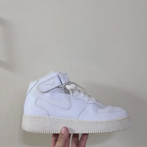 [BUNJANG] Nike Air Force 1 Mid '07 Triple White / [265] 나이키 에어포스1미드 07 트리플화이트