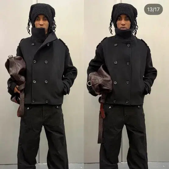 [BUNJANG] Noface Studios F8 Reworked Black Denim Pants / nofaith studios 노페이스스튜디오 블랙데님 F8 REWORKED PAN