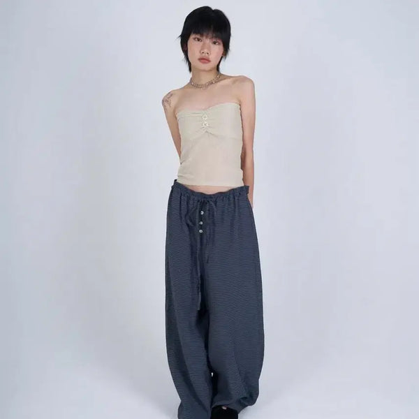[BUNJANG] Sio Shirring Tube Top / [새상품] 시오 셔링 튜브 탑