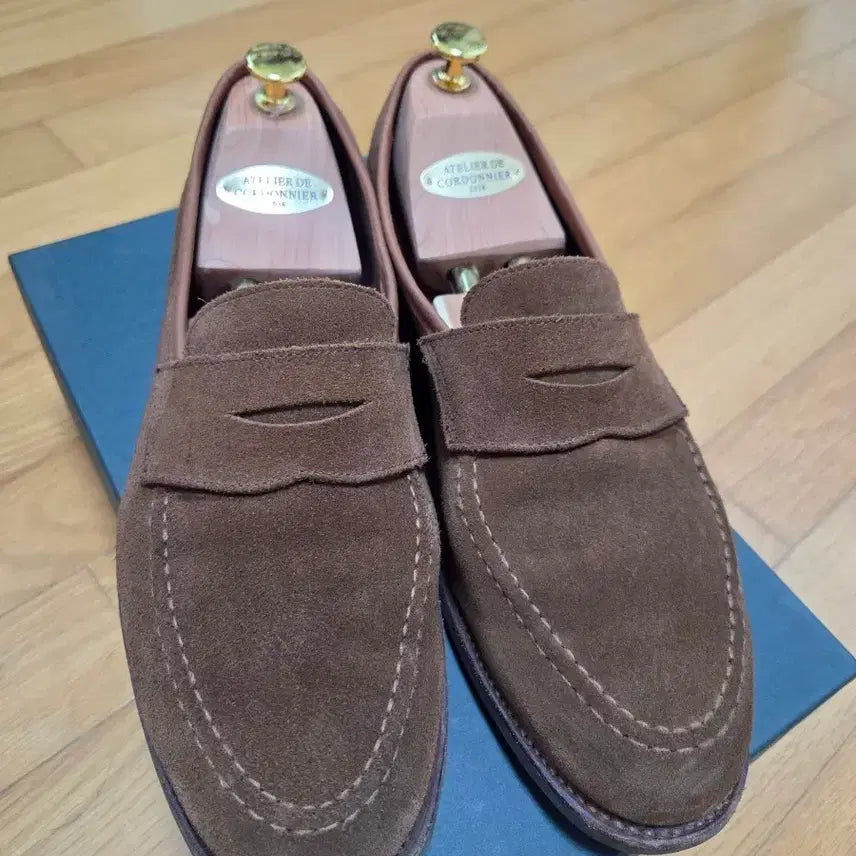 [BUNJANG] Crockett & Jones Harvard 2 Suede Loafers Snuff 9E / 크로켓앤존스 하버드2 스웨이드 스너프 9E 사이즈