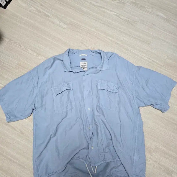 [BUNJANG] nanamica Open Collar Cupra Hemp Short Sleeve Shirt XL / 나나미카 Open Collar Cupra Hemp S/S 셔츠- XL