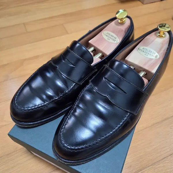 [BUNJANG] Crockett & Jones Boston Black Calf Loafers Size 9E / 크로켓앤존스 보스턴 블랙 카프 9E 사이즈