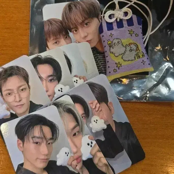 [BUNJANG] ATEEZ ATINY's Voyage Photocard, Omamori, Hongjoong & Jongho Photocards Bundle Set / 2026에이티즈 팬미팅 에이니티존포카+엠디오마모리+홍중종호포카