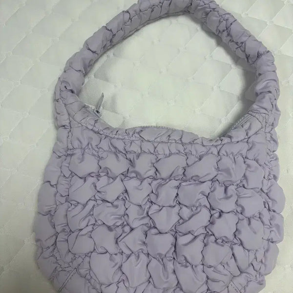 [BUNJANG] COS Quilted Mini Bag Lilac / 코스 퀄티드 미니백 연보라 구름빵