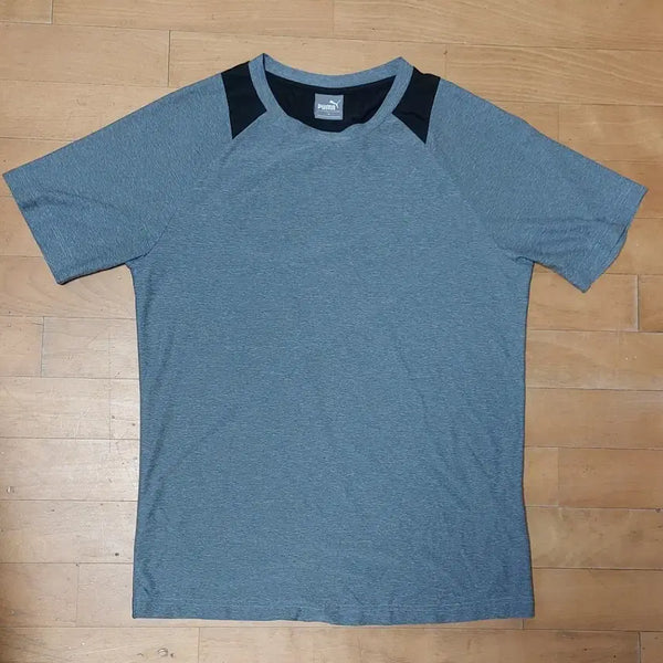 [BUNJANG] Puma Gray Short Sleeve T-Shirt - Size M / 푸마 그레이 반팔티 M