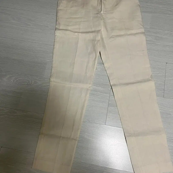 [BUNJANG] Polo Ralph Lauren Ivory 100% Linen Pants Size 32 / 폴로 랄프로렌/ 아이보리 린넨 팬츠/32