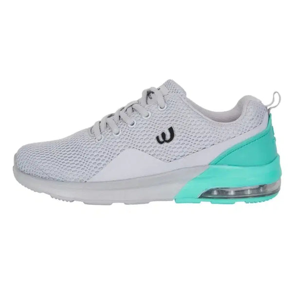 [BUNJANG] Women's World Cup Sneakers Gray/Mint 235 / 월드컵 여성 운동화 그레이/민트 235