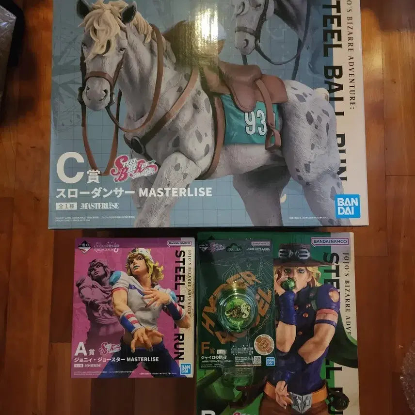 [BUNJANG] Ichiban Kuji JoJo's Bizarre Adventure: Steel Ball Run Set (A, B, C, F, G, H, I, J) / 제일복권 죠죠 스틸볼런 A,B,C + F,G,H,I,J, 일괄