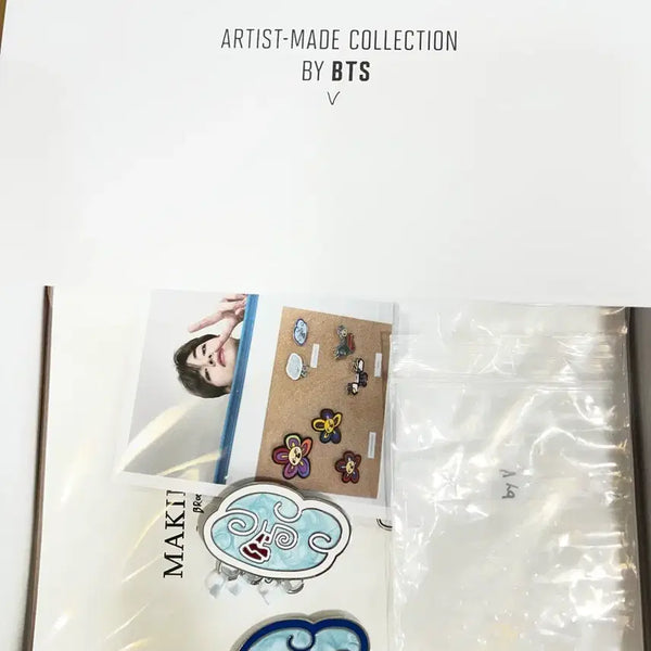 [BUNJANG] BTS V Artist-Made Collection Cloud Brooch / bts v 뷔 아티스트메이드 구름 브로치