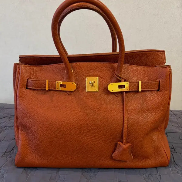 [BUNJANG] Cellerini Florence Custom Order Calfskin Birkin-style Top Handle Bag / 셀레리니 플로렌스 커스텀메이드 버킨st 핸드백 미사용