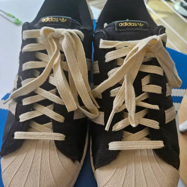 [BUNJANG] Adidas Superstar 82 Black White (270) - Used / 아디다스 슈퍼스타 82 블랙 화이트 270 중고입니다