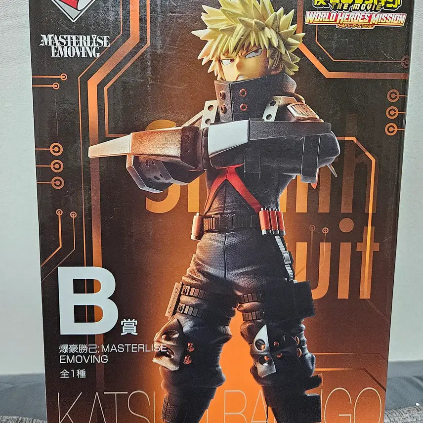 [BUNJANG] My Hero Academia Bakugo World Heroes Mission Figure (B Prize) - Sealed / 미개봉)나히아 바쿠고 월히미 월드히어로즈미션  B상 피규어