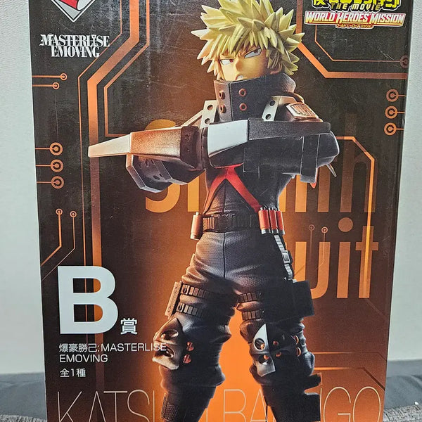 [BUNJANG] My Hero Academia Bakugo World Heroes Mission Figure (B Prize) - Sealed / 미개봉)나히아 바쿠고 월히미 월드히어로즈미션  B상 피규어