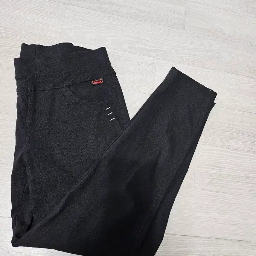[BUNJANG] Check Span Slacks Pants - Black, M / 체크 스판 슬랙스 팬츠 블랙 M