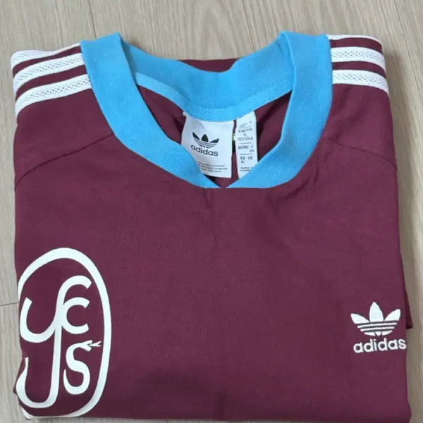 [BUNJANG] Adidas x YESEYESYES Collaboration T-Shirt XL / 아디다스X예스아이씨 콜라보 반팔티