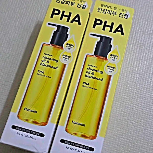 [BUNJANG] Hanskin PHA Cleansing Oil for Blackheads 300ml / 한스킨 PHA 클렌징 오일 & 블랙헤드 300ml