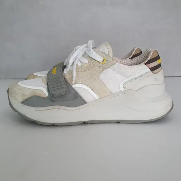 [BUNJANG] Burberry Ramsey Sneakers White Archive / 버버리 램지  스니커즈 화이트 아카이브 (280)