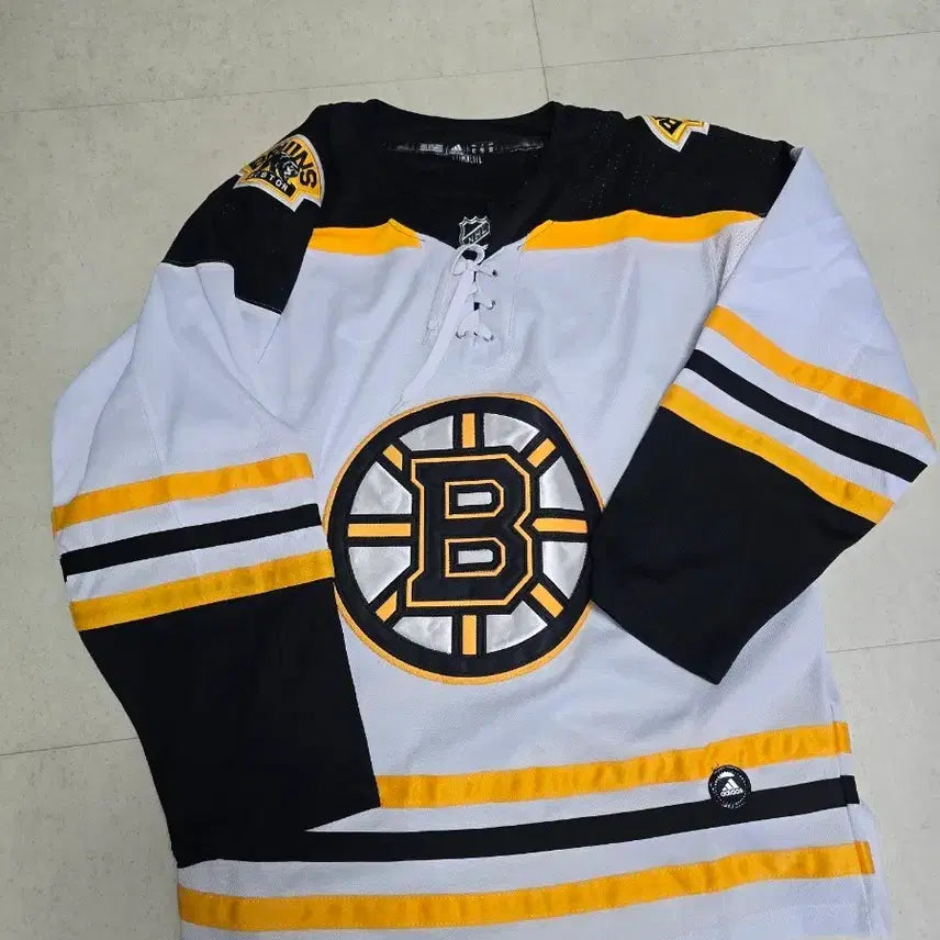 [BUNJANG] Adidas Boston Bruins NHL Ice Hockey Jersey Size 50 / NHL 보스턴 부루인스 아이스하키 져지 50 (가슴61*등판81) 아디다스