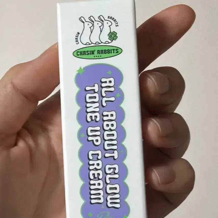[BUNJANG] Chasing Rabbit All About Glow Tone-up Cream & Cover Cream Bundle Set (Sealed) / 체이싱래빗 올어바웃 글로우 톤업 크림, 커버크림 일괄(미개봉)