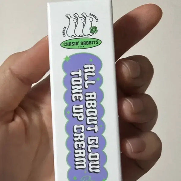 [BUNJANG] Chasing Rabbit All About Glow Tone-up Cream & Cover Cream Bundle Set (Sealed) / 체이싱래빗 올어바웃 글로우 톤업 크림, 커버크림 일괄(미개봉)