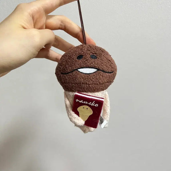 [BUNJANG] Nameko Mascot Keyring Plush / 나메코 키링 인형