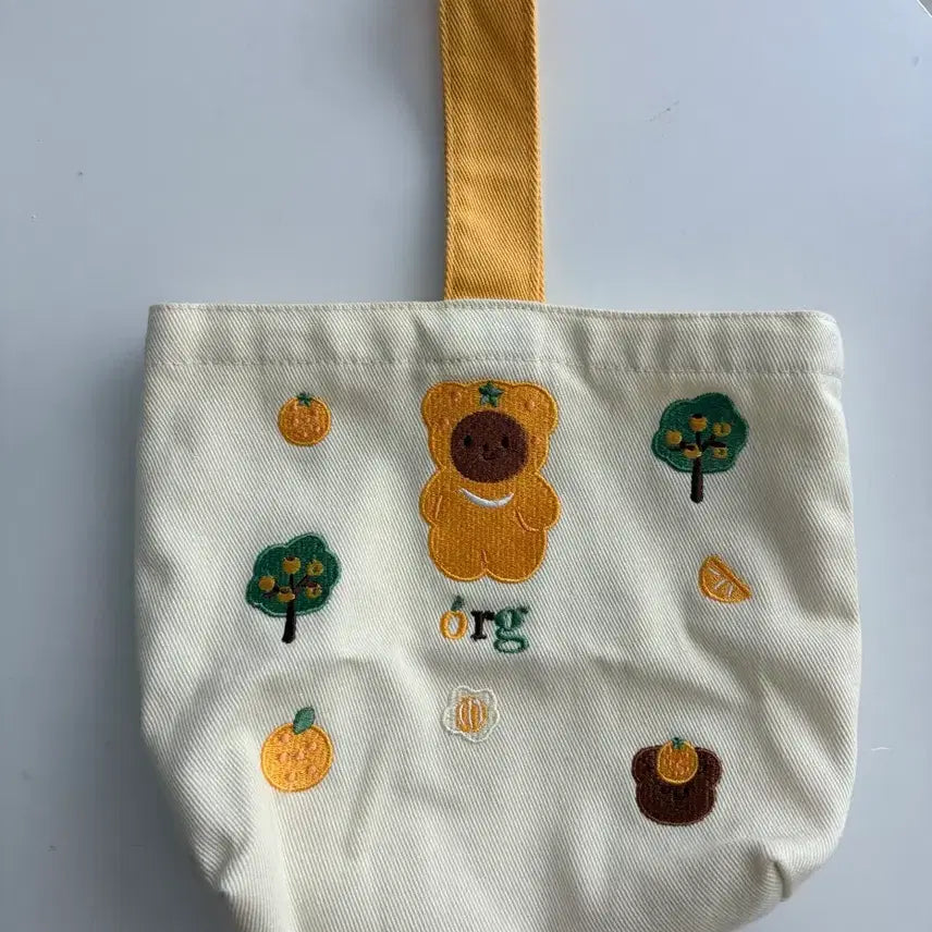 [BUNJANG] Canvas Mini Tote Bag / 보조가방 도시락가방 미니백 에코백 토트백