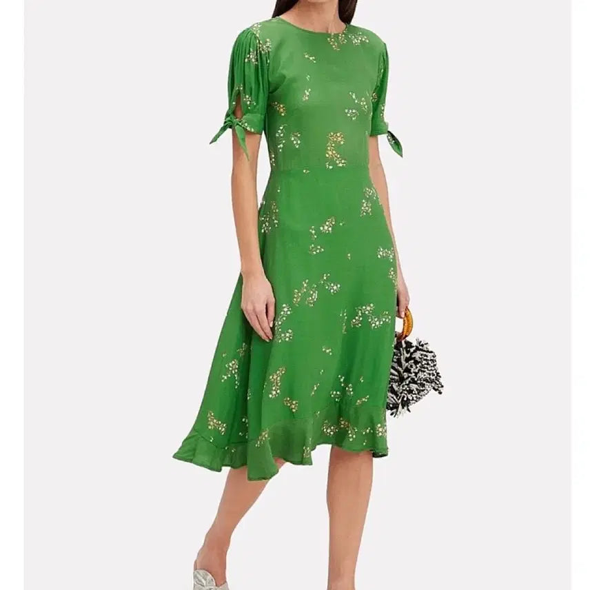 [BUNJANG] FAITHFULL THE BRAND Floral Print Midi Dress / FAITHFULL THE BRAND 페이스풀 더 브랜드 원피스