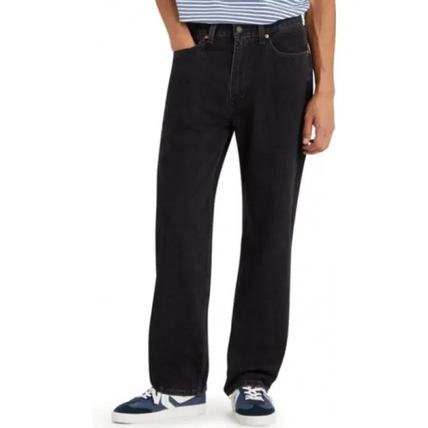 [BUNJANG] Levi's 565 Loose Straight Black Denim Jeans (Size 30x32) / 리바이스 565 루즈 스트레이트 흑청