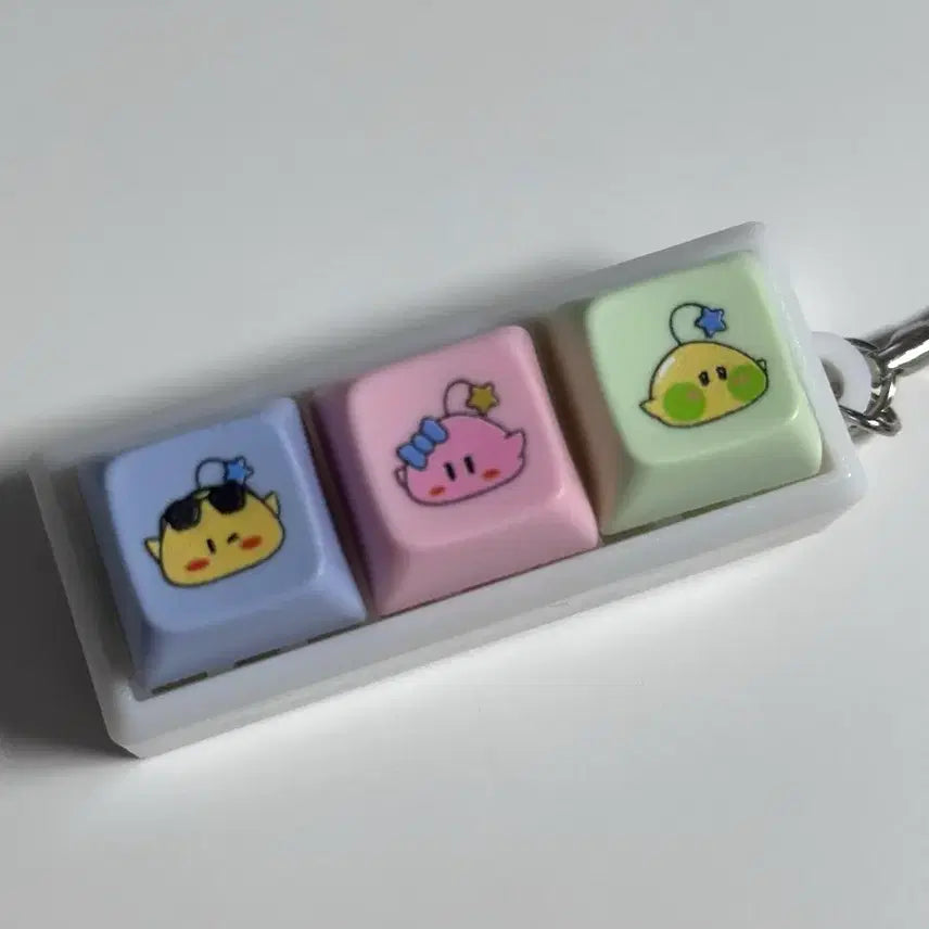 [BUNJANG] Dalkomdoong Keycap Keychain / 꿈돌이 키캡 키링