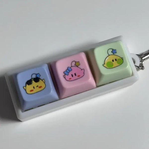 [BUNJANG] Dalkomdoong Keycap Keychain / 꿈돌이 키캡 키링