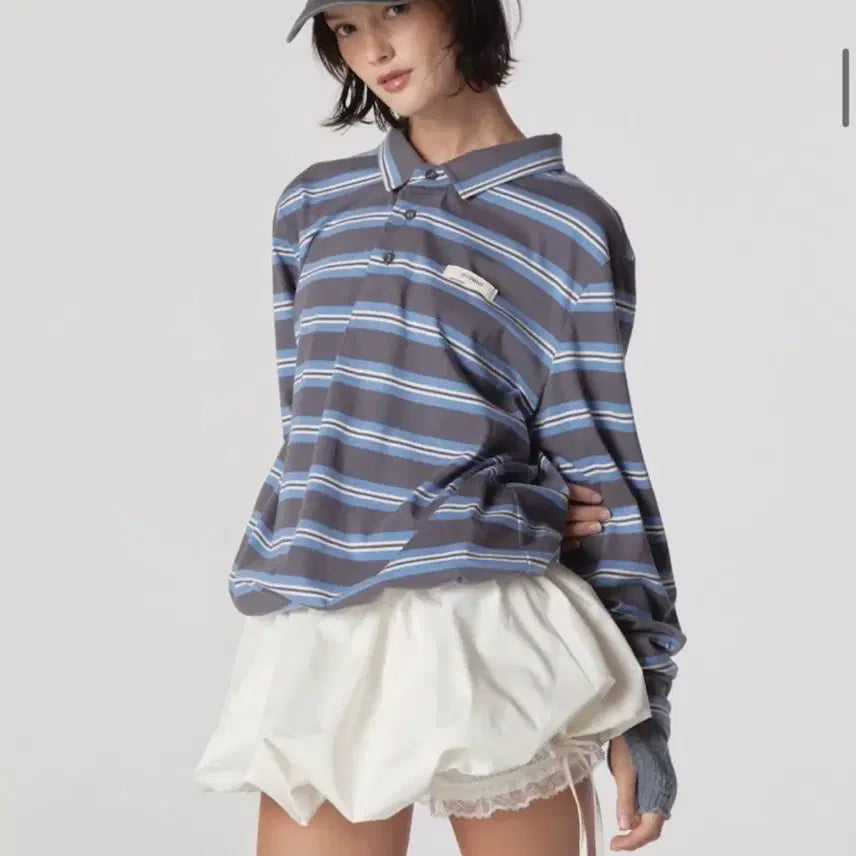 [BUNJANG] Glowny Terry PK Long Sleeve / Sweatshirt Shirt / 새상품) 글로니 테리 피케이 롱슬리브 / 맨투맨 셔츠 타낫 온트 시예 르플레인 웨어웨더 베르니 레이지샵 릴리코츠 윤슬샵