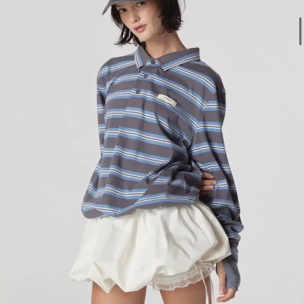 [BUNJANG] Glowny Terry PK Long Sleeve / Sweatshirt Shirt / 새상품) 글로니 테리 피케이 롱슬리브 / 맨투맨 셔츠 타낫 온트 시예 르플레인 웨어웨더 베르니 레이지샵 릴리코츠 윤슬샵