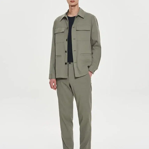[BUNJANG] Theory Linen Jacket & Pants Set (Light Olive) / Theory 띠어리 린넨 자켓&팬츠 세트 (라이트 올리브)